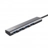 USB хъб TRUST Halyx 4-PORT USB-C HUB - 24948