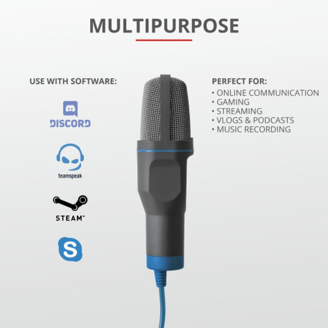 Микрофон TRUST Mico USB Microphone for PC and laptop - 23790