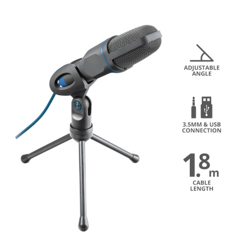 Микрофон TRUST Mico USB Microphone for PC and laptop - 23790