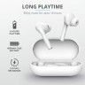 Слушалки TRUST Nika Touch Bluetooth Earphones White - 23705