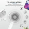 Слушалки TRUST Nika Touch Bluetooth Earphones White - 23705