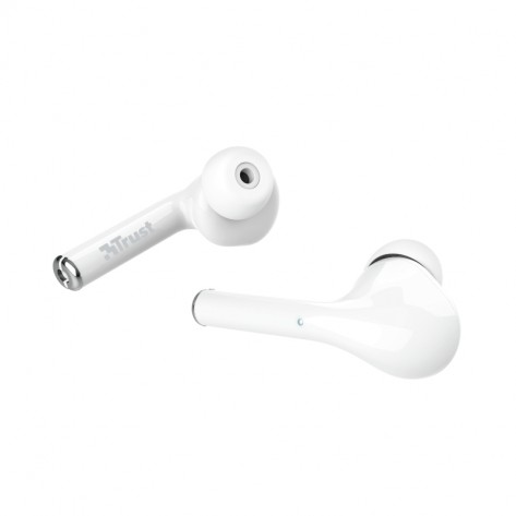 Слушалки TRUST Nika Touch Bluetooth Earphones White - 23705