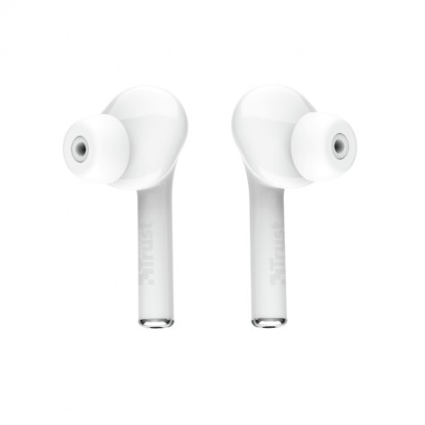 Слушалки TRUST Nika Touch Bluetooth Earphones White - 23705