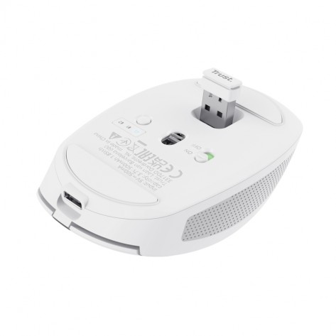 Мишка TRUST Ozaa Compact Wireless Mouse white - 24933