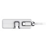 Външна батерия TRUST Pacto 5000 mAh Pocket Powerbank White - 26105