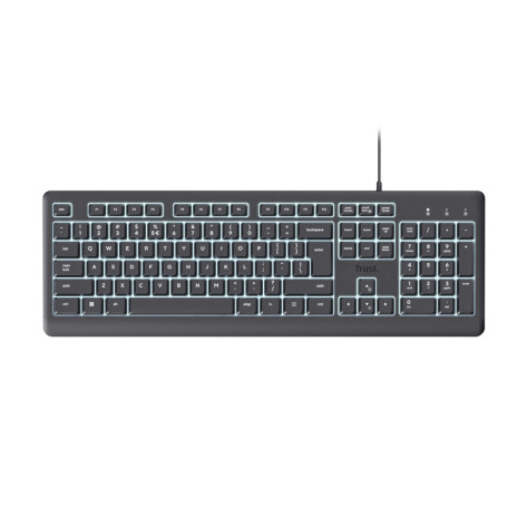 Клавиатура TRUST Primo Illuminated Keyboard BG - 26291