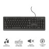 Клавиатура TRUST Primo Keyboard BG layout - 24343