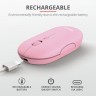 Мишка TRUST Puck Wireless & BT Rechargeable Mouse Pink - 24125