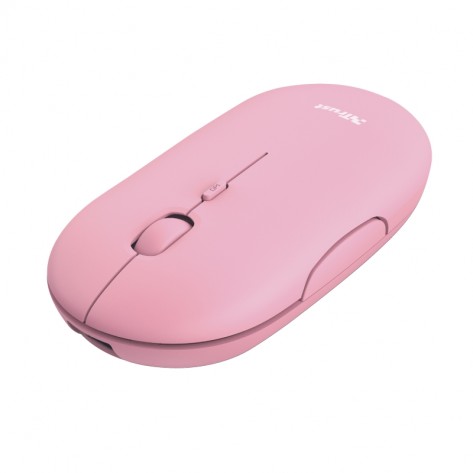 Мишка TRUST Puck Wireless & BT Rechargeable Mouse Pink - 24125