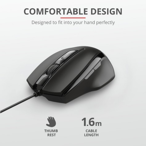 Мишка TRUST Voca Comfort Mouse - 23650