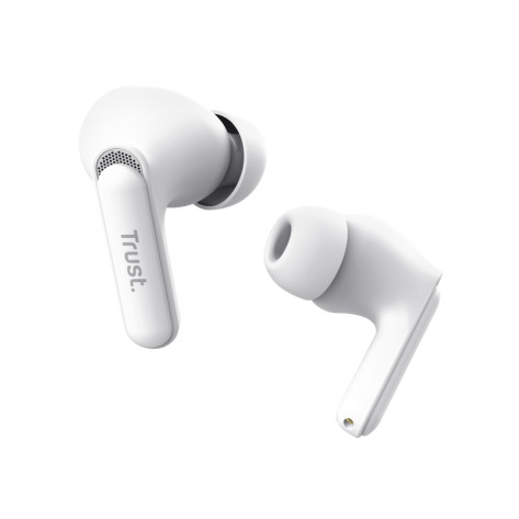 Слушалки TRUST Yavi Bluetooth ENC Earbuds White - 25172