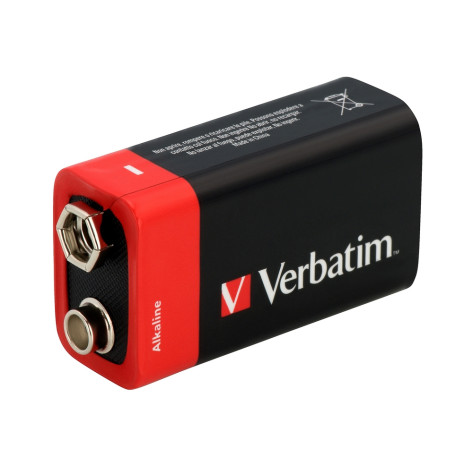 Батерия Verbatim ALKALINE BATTERY 9V 1 PACK  - 49924