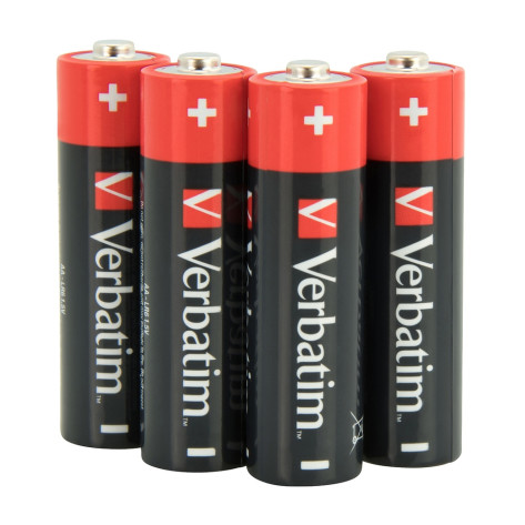 Батерия Verbatim ALKALINE BATTERY AA 4 PACK  - 49921