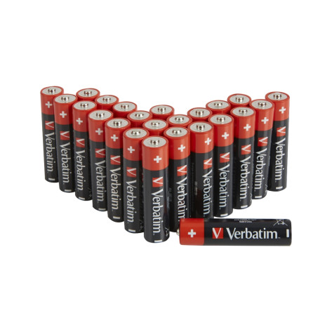 Батерия Verbatim ALKALINE BATTERY AAA 24 PACK  - 49504