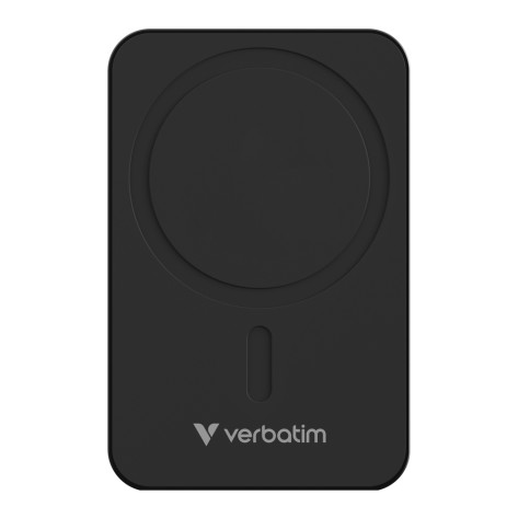 Външна батерия Verbatim Charge 'n' Go Essentials Power Bank Magnetic Wireless 20000mAh Black - 32223
