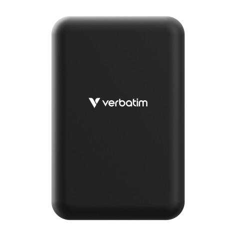 Външна батерия Verbatim Charge 'n' Go Essentials Power Bank Magnetic Wireless 20000mAh Black - 32223