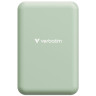 Външна батерия Verbatim Charge 'n' Go Essentials Power Bank Magnetic Wireless 20000mAh Green - 32224
