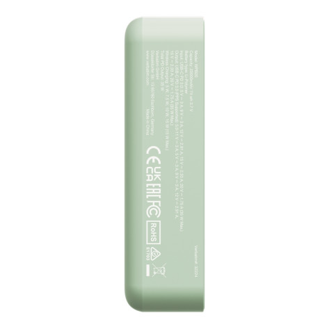 Външна батерия Verbatim Charge 'n' Go Essentials Power Bank Magnetic Wireless 20000mAh Green - 32224