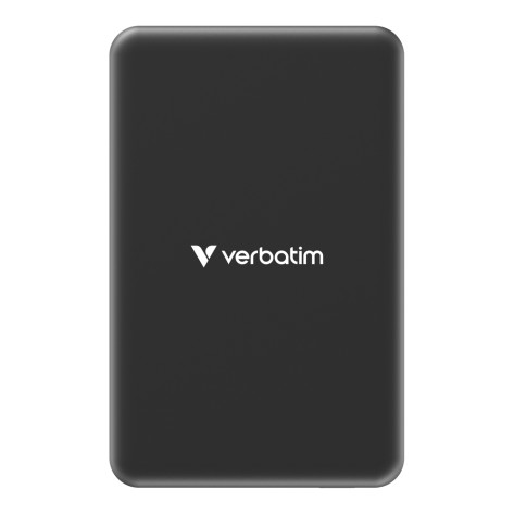 Външна батерия Verbatim Charge 'n' Go Essentials Power Bank Magnetic Wireless 10000mAh Black - 32227