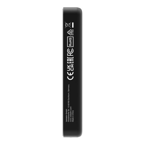 Външна батерия Verbatim Charge 'n' Go Essentials Power Bank Magnetic Wireless 10000mAh Black - 32227
