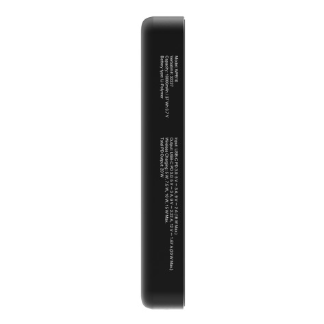 Външна батерия Verbatim Charge 'n' Go Essentials Power Bank Magnetic Wireless 10000mAh Black - 32227
