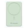 Външна батерия Verbatim Charge 'n' Go Essentials Power Bank Magnetic Wireless 10000mAh Green - 32228
