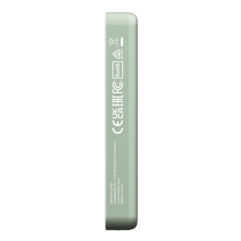 Външна батерия Verbatim Charge 'n' Go Essentials Power Bank Magnetic Wireless 10000mAh Green - 32228