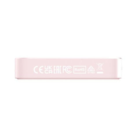 Външна батерия Verbatim Charge 'n' Go Power Bank with Stand Magnetic Wireless 10000mAh Pink - 32267