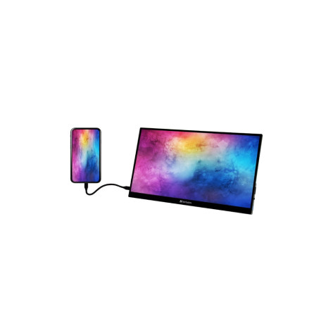 Монитор Verbatim PMT-14 Portable Touchscreen Monitor 14" Full HD 1080p Metal Housing - 49591