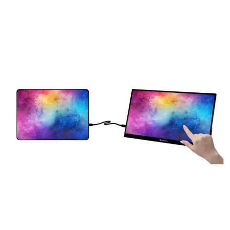 Монитор Verbatim PMT-14 Portable Touchscreen Monitor 14" Full HD 1080p Metal Housing - 49591