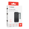 Твърд диск Verbatim Pocket SSD USB 3.2 Gen 2 2TB Black - 32194