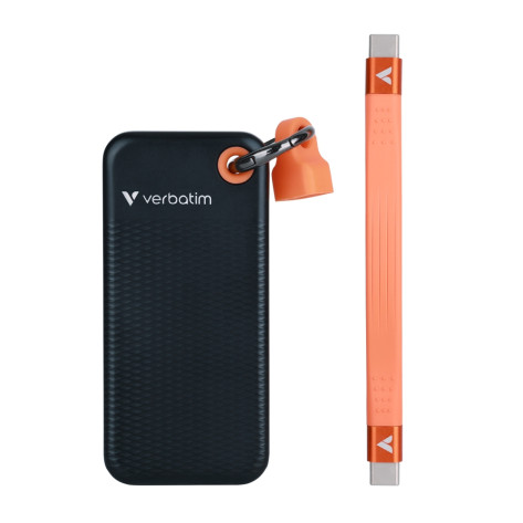 Твърд диск Verbatim Pocket SSD USB 3.2 Gen 2 512GB Black - 32285