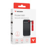 Твърд диск Verbatim Pocket SSD USB 3.2 Gen 2 1TB Black - 32192