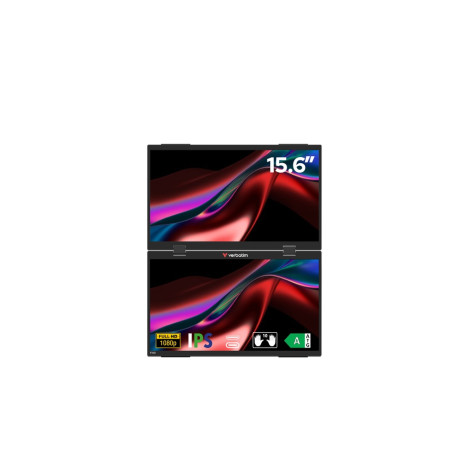 Монитор Verbatim Portable 15.6" Dual Monitor Essentials - 32403