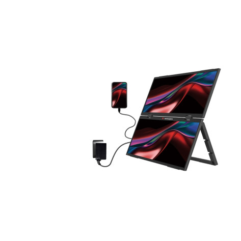 Монитор Verbatim Portable 15.6" Dual Monitor Essentials - 32403