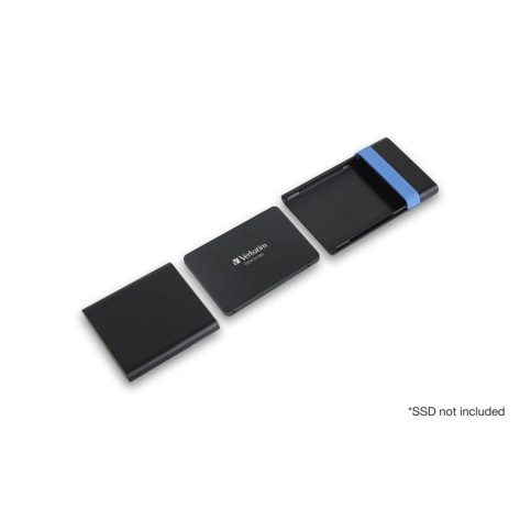 Кутия за твърд диск Verbatim STORE 'N' GO Enclosure Kit 2.5" USB 3.2 Gen1 - 53106