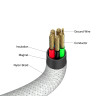 Кабел Verbatim Sync & Charge USB-C to USB-C 100W Magnetic 120 cm - Grey - 31854