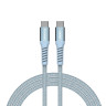 Кабел Verbatim Sync & Charge USB-C to USB-C 100W Magnetic 120 cm - Blue - 31856
