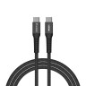 Кабел Verbatim Sync & Charge USB-C to USB-C 100W Magnetic 120 cm - Black - 31863