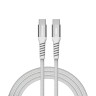 Кабел Verbatim Sync & Charge USB-C to USB-C 60W Magnetic 120 cm - Grey - 31850