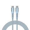 Кабел Verbatim Sync & Charge USB-C to USB-C 60W Magnetic 120 cm - Blue - 31852