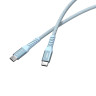 Кабел Verbatim Sync & Charge USB-C to USB-C 60W Magnetic 120 cm - Blue - 31852