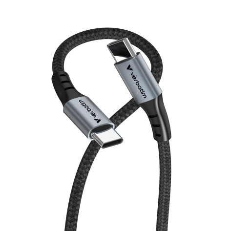 Кабел Verbatim Sync & Charge USB-C to USB-C 100W 120 cm - 31846