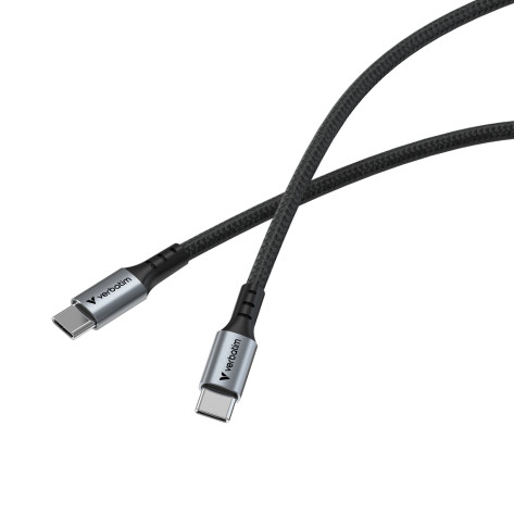 Кабел Verbatim Sync & Charge USB-C to USB-C 100W 120 cm - 31846