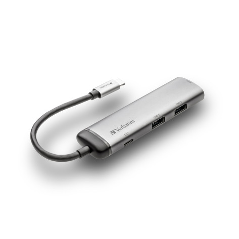 USB хъб Verbatim USB-C Multiport Hub USB 3.1 Gen1 - 49140