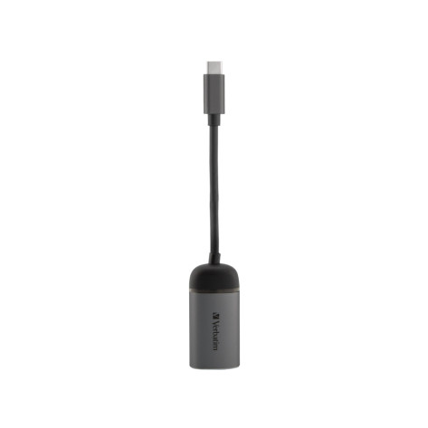 Адаптер Verbatim USB-C to Gigabit Ethernet Adapter 10cm Cable - 49146