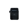 Адаптер Verbatim UTA-01 Universal Travel Adapter with 2 x USB-A ports - 49543