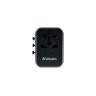 Адаптер Verbatim UTA-03 Universal Travel Adapter with 1 x USB-C PD 30W & QC 3.0  - 49545