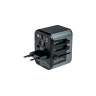 Адаптер Verbatim UTA-03 Universal Travel Adapter with 1 x USB-C PD 30W & QC 3.0  - 49545