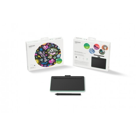 Графичен таблет Wacom Intuos S Bluetooth Pistachio - CTL-4100WLE-N